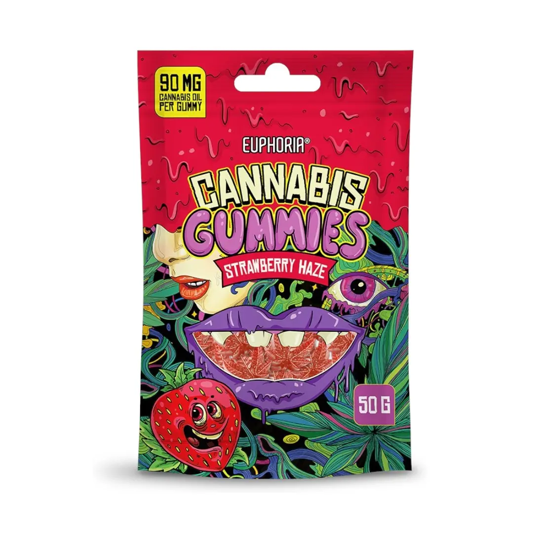 Cannabis Gummibärchen Strawberry Haze