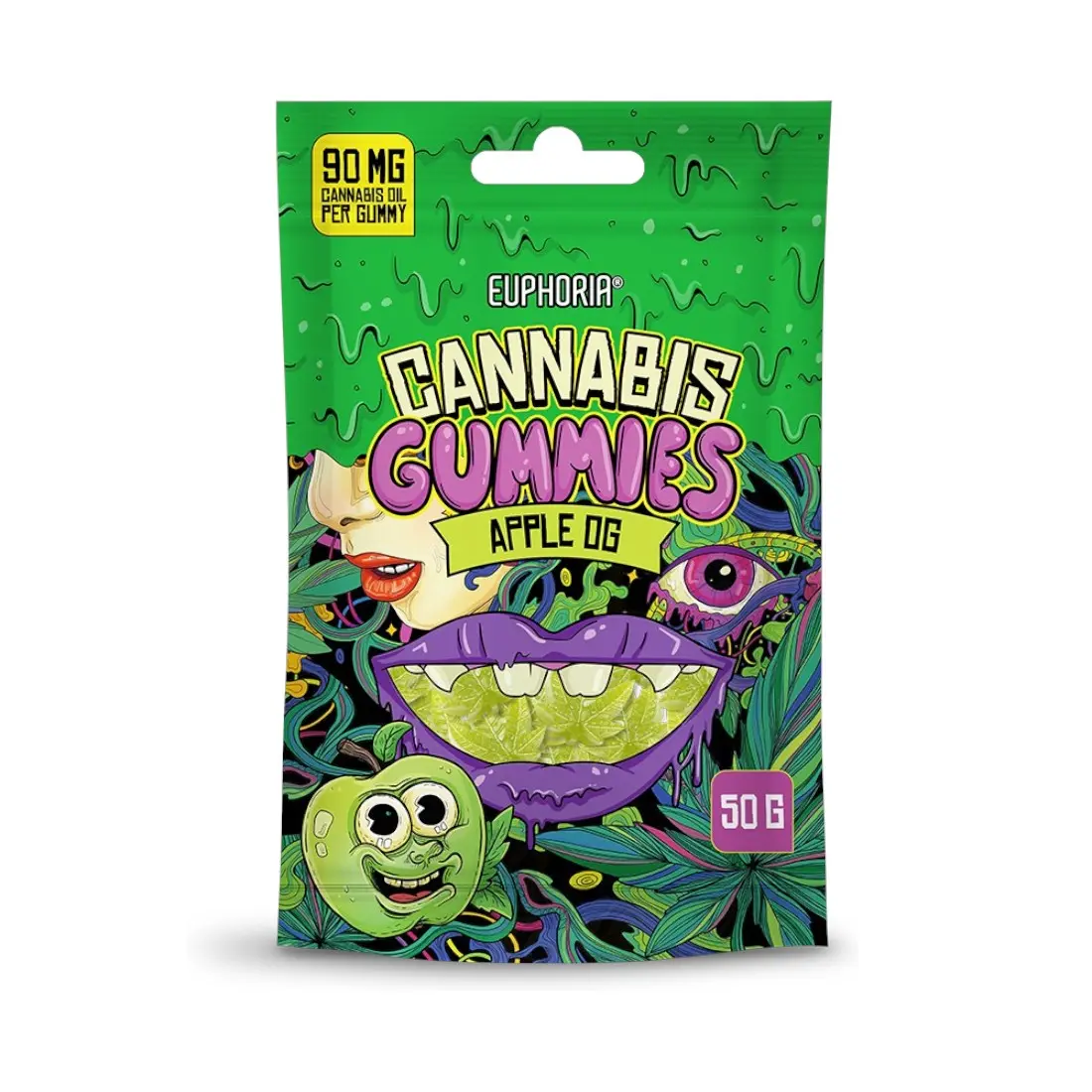 Cannabis-Gummis Apple OG
