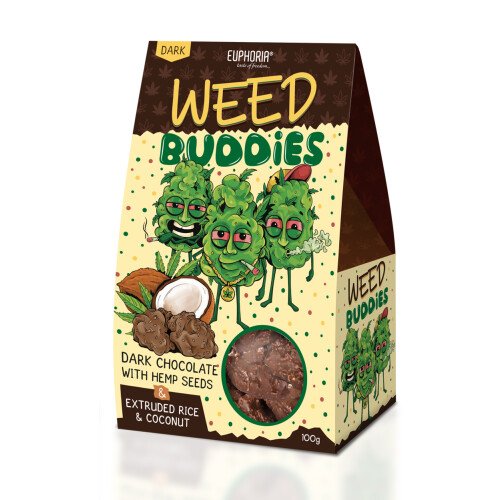 Weed Buddies - Dunkle Schokolade