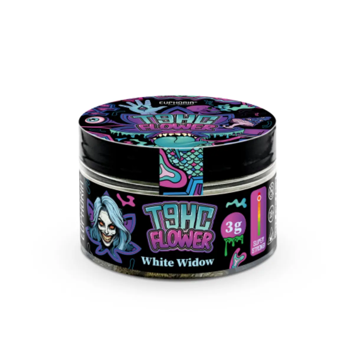 T9HC White Widow Flowers (3 g)