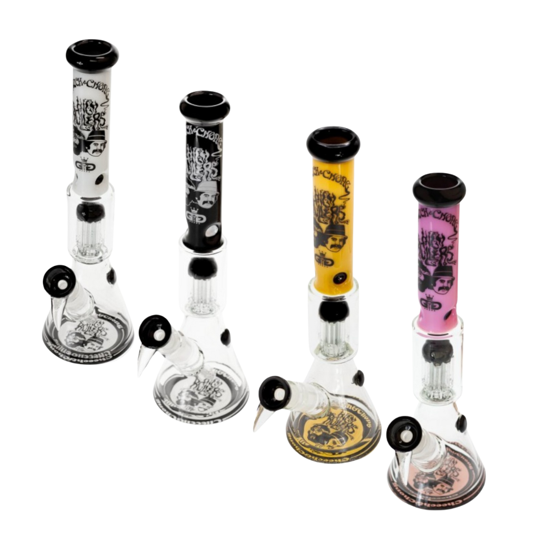 Cheech & Chong Smoking Brothers Beaker Bong