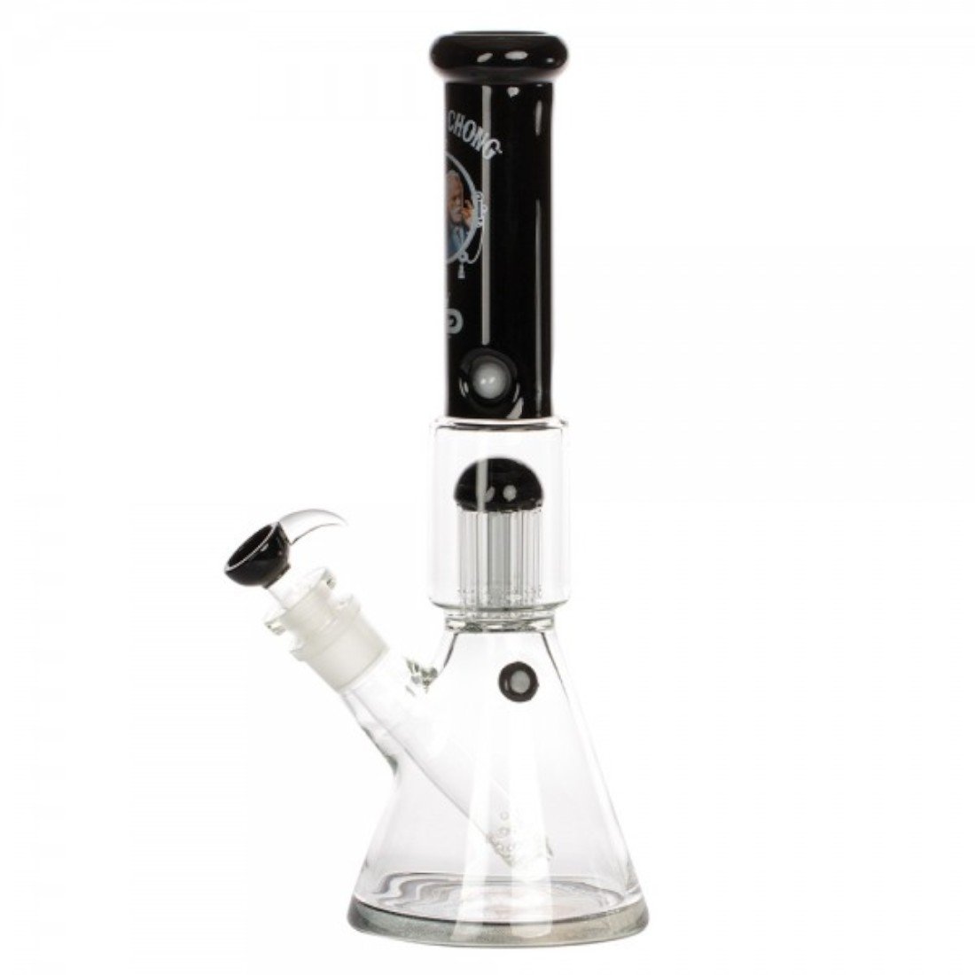 Cheech & Chong - 8-Arm Perkolator Schwarze Bong