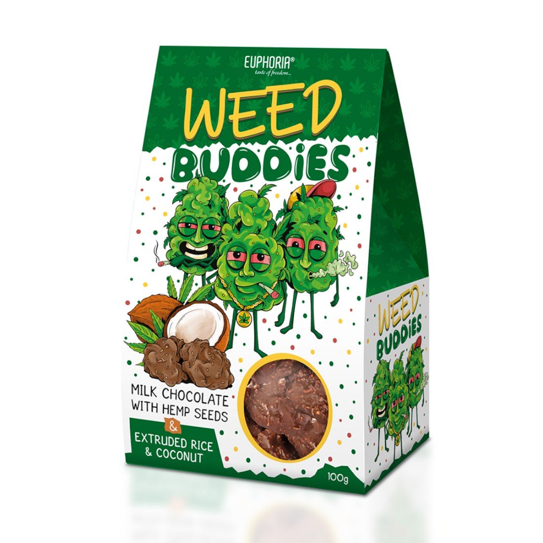 Weed Buddies - Vollmilchschokolade